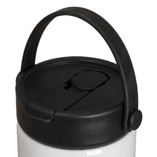 Thermosflasche, 900 ml, Edelstahl, mit Griff, für die Sublimation