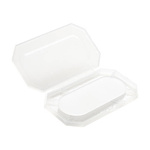 Fußfeile, Glas, abgerundetes Rechteck, für die Sublimation