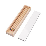 Federmäppchen, Holz, für die Sublimation