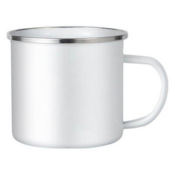 Metallbecher 500 ml, Weiß, für die Sublimation