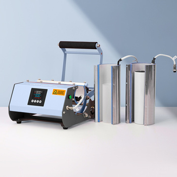 Presse, Tassen und Tumbler, Modell Elite Pro Max, 2 in 1, Blau, für den Sublimations- und Thermotransferdruck
