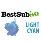 Sublimationstinte, LIGHT CYAN, 100 ml, Best Sub HQ