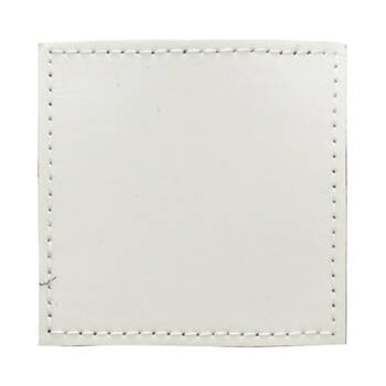 Patch, Quadrat, Kunstleder, Klett,für den Sublimationsdruck
