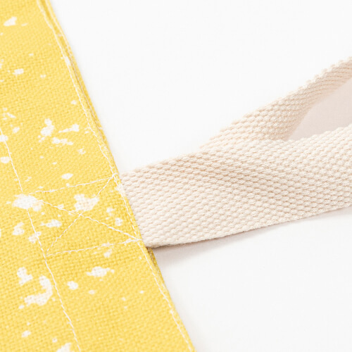 Tasche, Bleached Starry Yellow, für den Sublimationsdruck