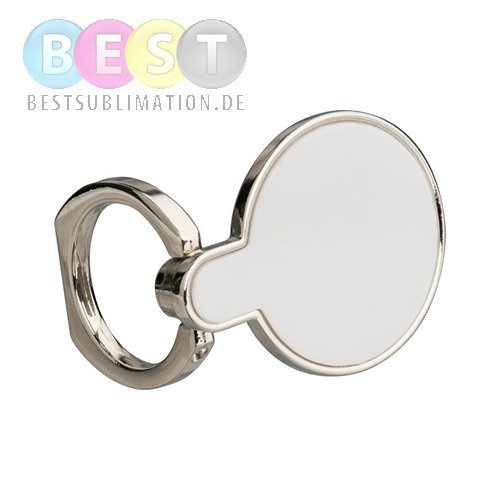Smartphone-Fingerhalter, Rund, für den Sublimationsdruck