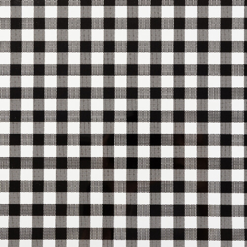 Flex-Folie, Schwarz-Weiß-kariert