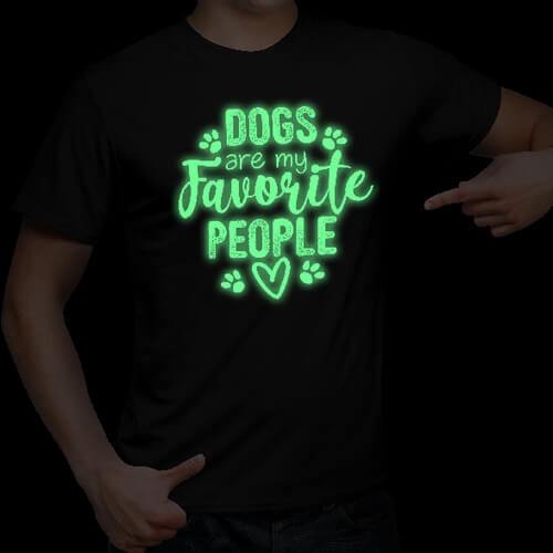 Flex-Folie, Lumineszierend, Weiß, Grün leuchtend