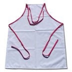 Foto-Küchenschürze, PREMIUM, Rosa Riemen, für den Sublimationsdruck