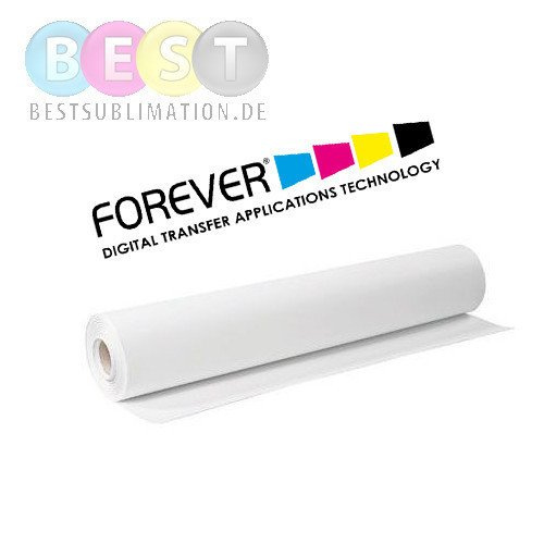 FOREVER DELUXE 120 Sublimationspapier, Rolle, 610 mm x 100 m, für den Sublimationsdruck