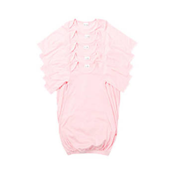 Schlafhemd für Kinder, langärmlig, Rosa, für den Sublimationsdruck