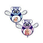 Saugnapf-Schild, MDF, Bienen, für die Sublimation