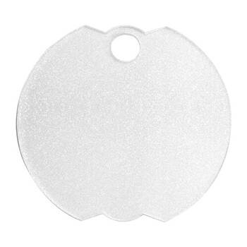 Namensplakette für 1200 ml Becher, Acryl, Brokat, Knospe, für die Sublimation