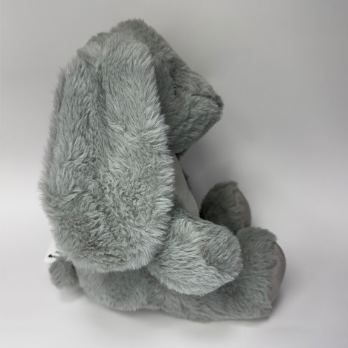 Plüschtier, Hase, 25 cm, Grau, für den Sublimationsdruck