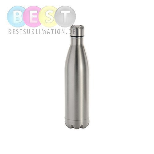 Fahrradflasche, Silber, 750 ml, für den Sublimationsdruck