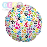 Kissenbezug, TENT Polyester, Ø 60 cm, Hunde, für den Sublimationsdruck