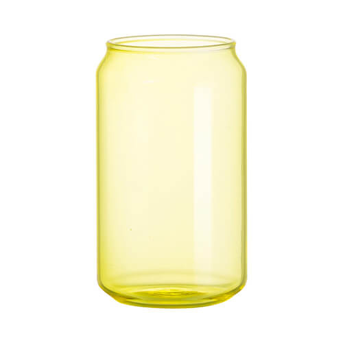 Glas 400 ml, Gelb, für die Sublimation