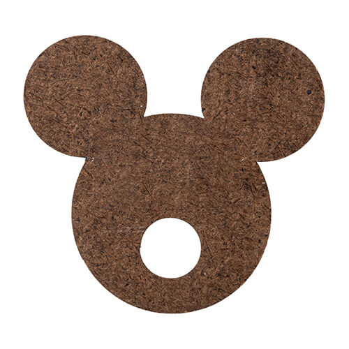 Namensplakette für Becher 480 / 600 / 540 / 750 ml, Hartfaser, Mickey, für die Sublimation