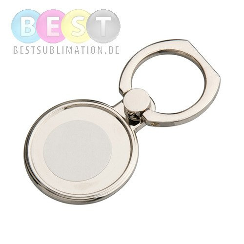 Smartphone-Fingerhalter, Rund, für den Sublimationsdruck