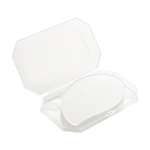 Fußfeile, Glas, Tropfen, für die Sublimation