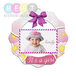 Türdekoration, MDF, für den Sublimationsdruck.