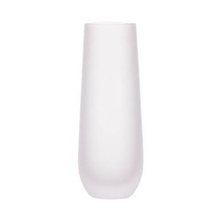 Glas für Champagner, 300 ml, satiniert, für den Sublimationsdruck.
