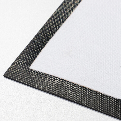 Matte, 85 x 60 cm, Gummi, Schwarz, für den Sublimationsdruck