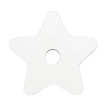 Namensschild für 1200 ml Becher, Hartfaser, Stern, für die Sublimation