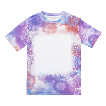 T-Shirt, Cotton-Like Bleached Mist Lavender, für den Sublimationsdruck