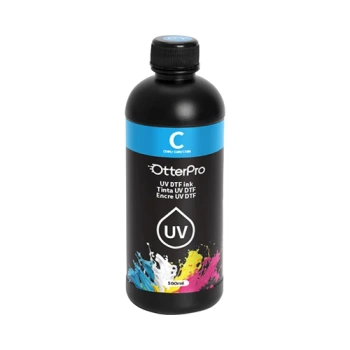 Tinte OtterPro UV DTF, 500 ml, Cyan